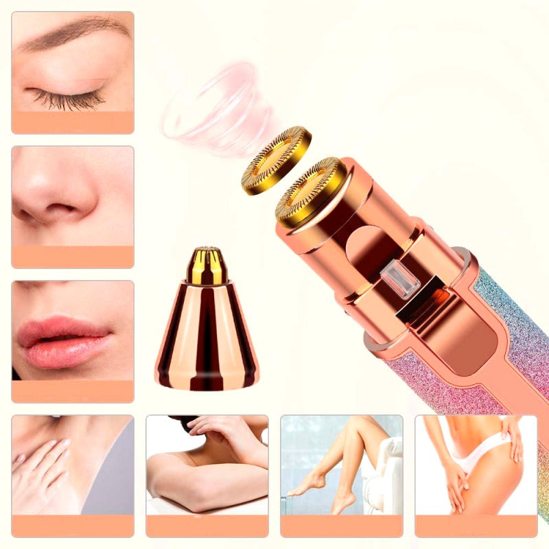 SkinGlow Depilador Facial 2 en 1