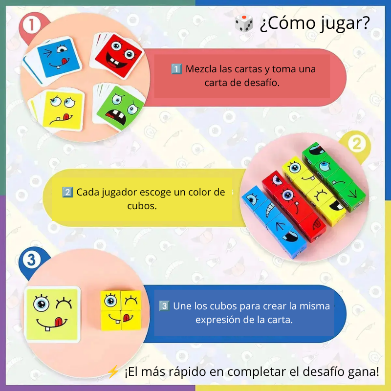 Cambia Cara Juego Montessori