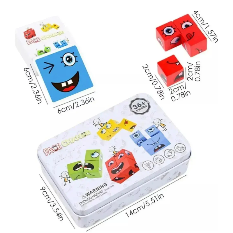 Cambia Cara Juego Montessori