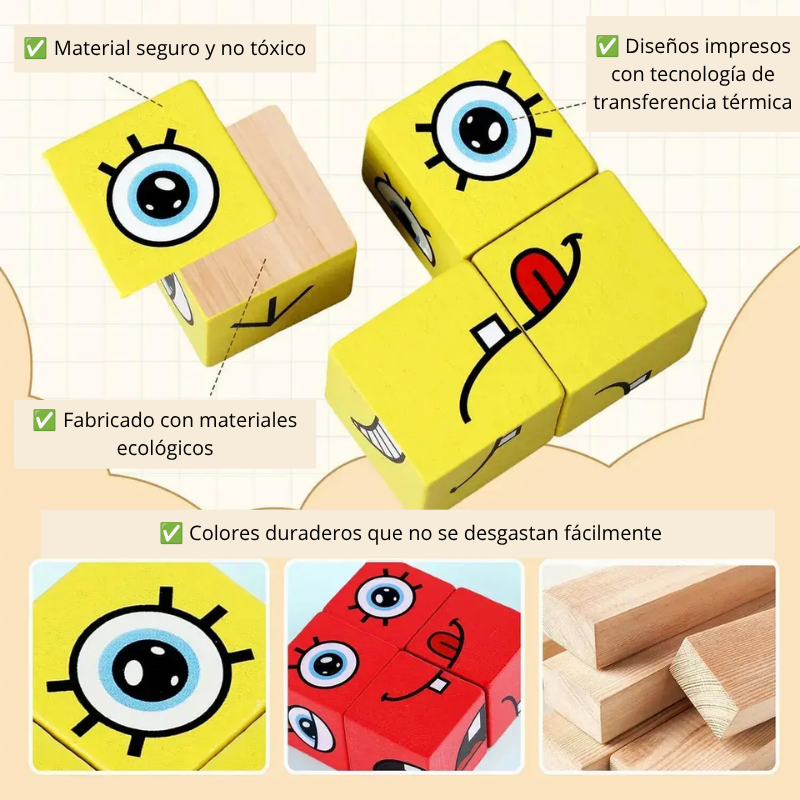 Cambia Cara Juego Montessori
