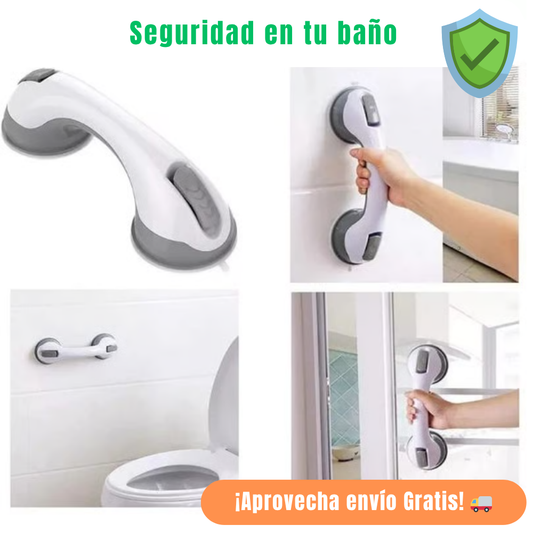 Barra de Apoyo Antideslizante para Baño y Ducha
